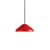 Pao Small Pendant metal red / Ø 23cm - Steel - Hay