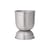 Pot de fleurs Hourglass Extra Small métal argent / Ø 21 x H 30 cm - Ferm Living