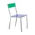Sedia Alu Chair metallo blu verde / Alluminio - valerie objects