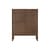 Buffet Sono bois marron / L 116 x H 144 cm - Panneaux en relief sculptés main - Ethnicraft