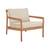 Fauteuil rembourré Jack Outdoor   / Teck - Ethnicraft