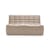 Divano destro N701 tessuto beige / L 140 cm - Tessuto - Ethnicraft