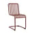 Stuhl Palissade Cantilever metall rot - Hay
