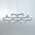 Crown Plana Minor Pendant silver metal / Ø 109 cm - Nemo