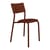 Sedia impilabile SSDr Outdoor materiale plastico rosso / Per uso esterno - Riciclato - TIPTOE
