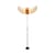 Stehleuchte Akari  BB3-33S papierfaser beige /Isamu Noguchi, 1951 - L 75 x H 170 cm - Vitra