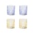 Verre Trunk   / Set de 4 - Ø 8 x H 9 cm - & klevering