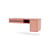 Bureau mural Bureau bois rose / L 93.8 x Prof. 38 cm - MONTANA
