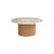 Couchtisch Oviedo stein beige / Ø 80 cm – Travertin - NV GALLERY