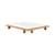 Doppelbett Japan holz natur / Für Matratze 160 x 200 cm - KARUP