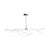 Pendelleuchte Ghost Big LED plastikmaterial weiß / 156 x 82 x H 52 cm - 101 COPENHAGEN