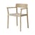Betty TK9 Stackable armchair natural wood / Linen straps - &tradition