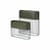 Fenja Standing flowerpot metal green / Set of 2 - W 72 x H 80 cm - BROSTE COPENHAGEN