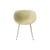 Mat Armchair cane & fibres beige / Hemp - Steel bases, legs - Normann Copenhagen