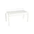 Banc empilable Luxembourg métal blanc / Compact - 2 places / L 90 cm - Fermob