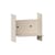 Étagère Pli métal blanc / L 20 x P 15 cm - TIPTOE