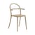 Fauteuil empilable Generic C plastique beige - Kartell