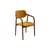 Fauteuil rembourré Henry tissu jaune - POLSPOTTEN