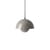 Pendelleuchte Flowerpot VP10 metall grau / Ø16 cm - By Verner Panton, 1969 - &tradition