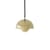 Pendelleuchte Flowerpot VP10 metall gold / Ø16 cm - By Verner Panton, 1969 - &tradition