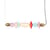 Pendelleuchte Léonor Horizontal glas bunt / L 82 cm - ELEMENTS LIGHTING