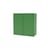 Cover Cabinet Wall storage wood green / W 69.6 x D 30 x H 69.6 cm - 2 doors - MONTANA