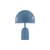 Bell LED Wireless rechargeable lamp plastic material blue - Tom Dixon