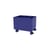Coffre à roulettes Colour Box II bois bleu / 46.8 x 35,4 x H 37.8 cm - MONTANA