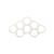 Étagère Cloud plastique blanc / Cloison - Bouroullec, 2004 - L 187,5 x P 44 x H 104 cm - Cappellini