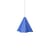 Skirt Pendant metal blue / Ø 30 x H 29 cm - BROSTE COPENHAGEN