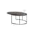 Tavolino basso Slim Irony ovale / H 29 cm - Zeus