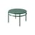 Tavolino T37 Tressée metallo verde / Ø 80 x H 50 cm - Piano/vassoio intrecciato - Tolix