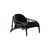 Lounge Sessel Vime INDOOR leder schwarz - MORPHO