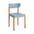 Chaise Pack 10 bleu / Polypropylène recyclé - Hay