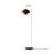 Lampadaire Flowerpot VP12 métal prune/ Verner Panton, 1969 - &tradition