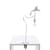 Lampe à pince Sparrow / Cruising plastique blanc - Seletti