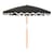 Ombrellone The Amalfi Riviera tessuto nero / Ø 230 cm - BUSINESS & PLEASURE