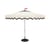 Pensol Parasol textile beige / Ø 350 cm - Black Base included - Fatboy