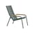 Poltrona lounge ReCLIPS materiale plastico verde / Braccioli bambù - Plastica riciclata - Houe