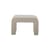 Sitzkissen Bobbie textil beige /70 x 40 cm x H 45 cm - Bouclé-Stoff - Bloomingville