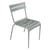 Chaise empilable Luxembourg métal gris - Fermob