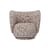 Fauteuil rembourré Rico / Tissu jacquard - Ferm Living