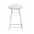 Smatrik High stool plastic material transparent / Indoor - H 65 cm - Kartell