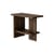 Tee End table wood brown / 60 x 30 x H 47.5 cm - NINE
