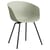 Fauteuil  About a chair AAC26 plastique vert / Recyclé - Hay