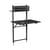 Klapptisch Balcon Bistro metall schwarz / Klappbar - 77 x 64 cm - Fermob