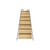 Möbel mit Schubladen Sutoa holz natur / Rollen - B 67 x T 53 cm x H 116.5 cm - Frama 