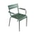 Luxembourg Bridge Stackable armchair metal green - Fermob