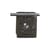 Table d'appoint Opalia verre marron / 52 x 32 x H 40 cm - Glas Italia