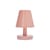 Edison The Ambiance Wireless rechargeable lamp plastic material pink / Indoor - H 25 cm - Fatboy